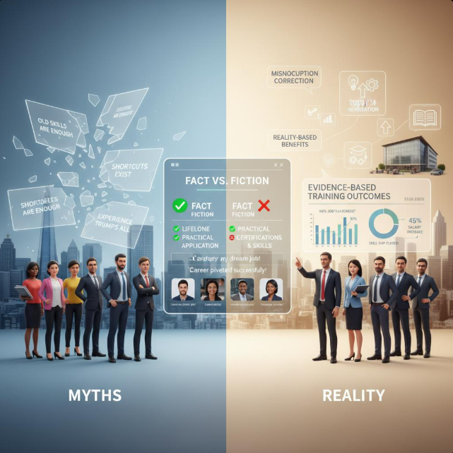 Read more about the article Job Skills Training Myths Debunked