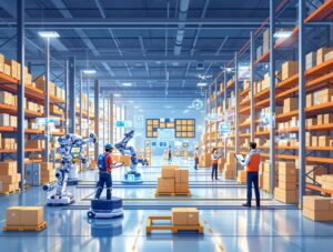 Modern warehouse technology - brandme4job - UK